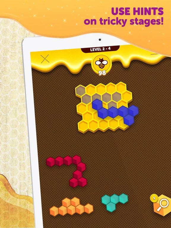 Изображение игры: Hexa Buzzle