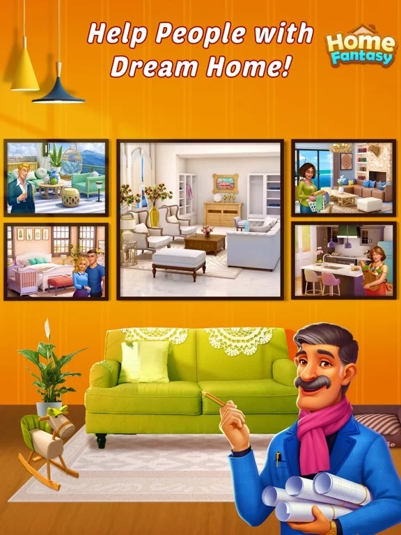Изображение игры: Home Fantasy: Home Design Game
