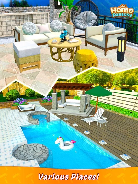 Изображение игры: Home Fantasy: Home Design Game