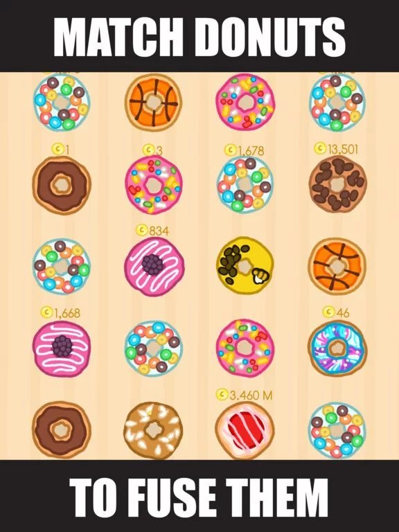 Изображение игры: Idle Donut Tycoon