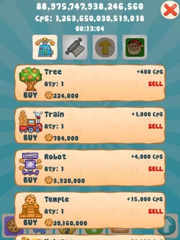 Изображение игры: Cookie Clicker Rush