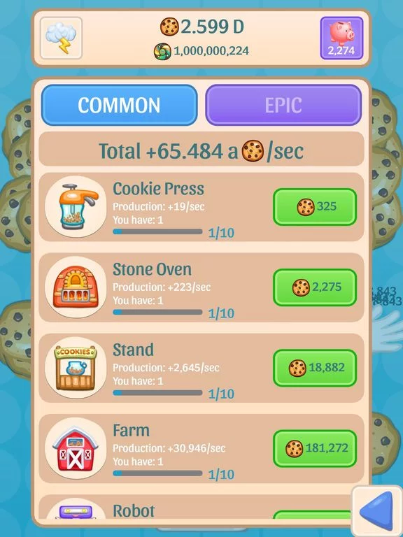 Изображение игры: Cookie Empire