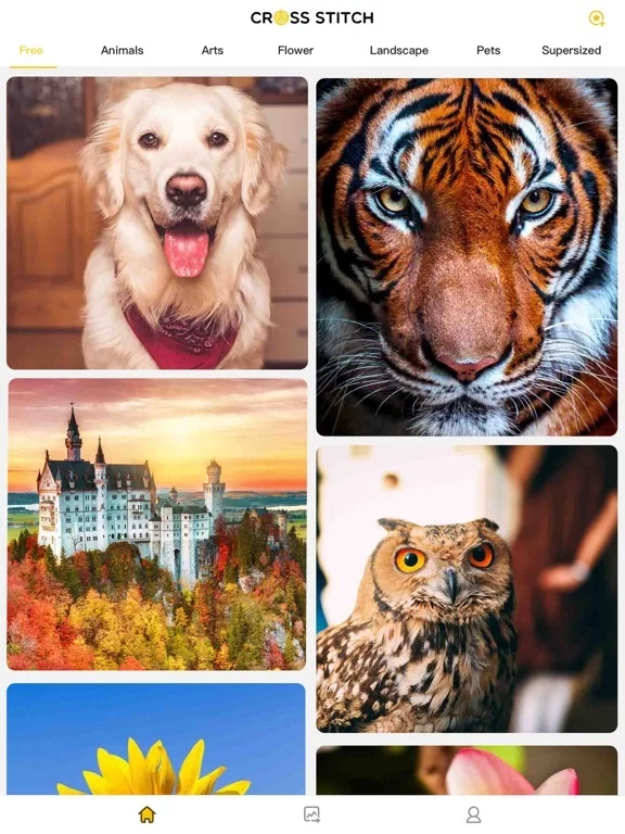 Изображение игры: Cross-Stitch: Color by Number