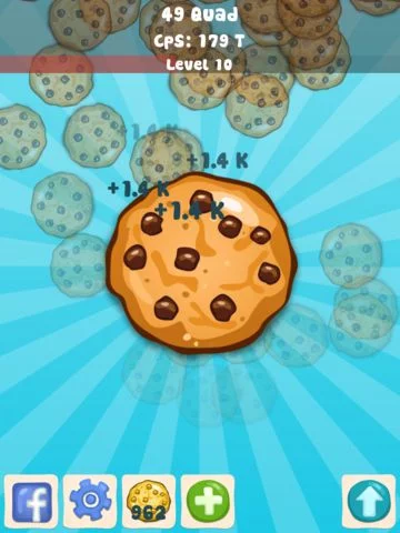 Изображение игры: Cookie Clicker! - Free Incremental Game
