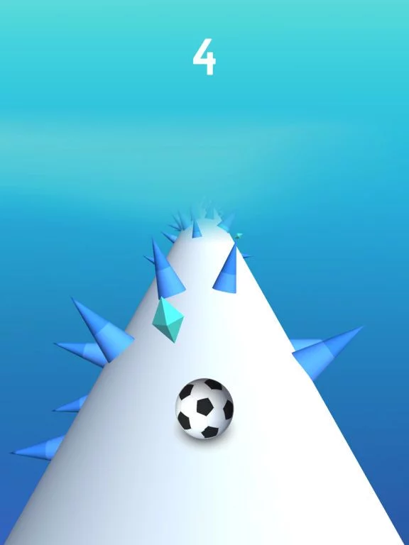 Изображение игры: Spiky Road!