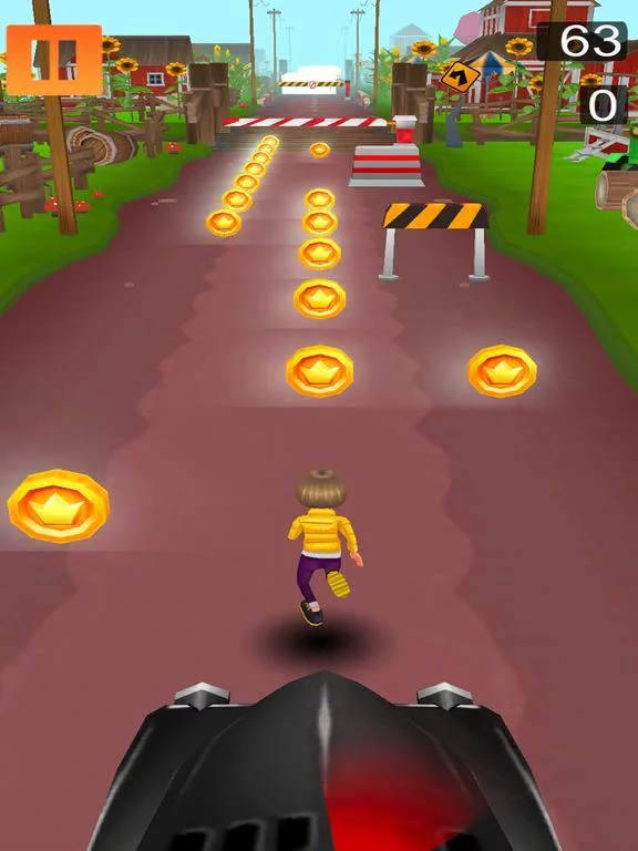 Изображение игры: Runner Jojo