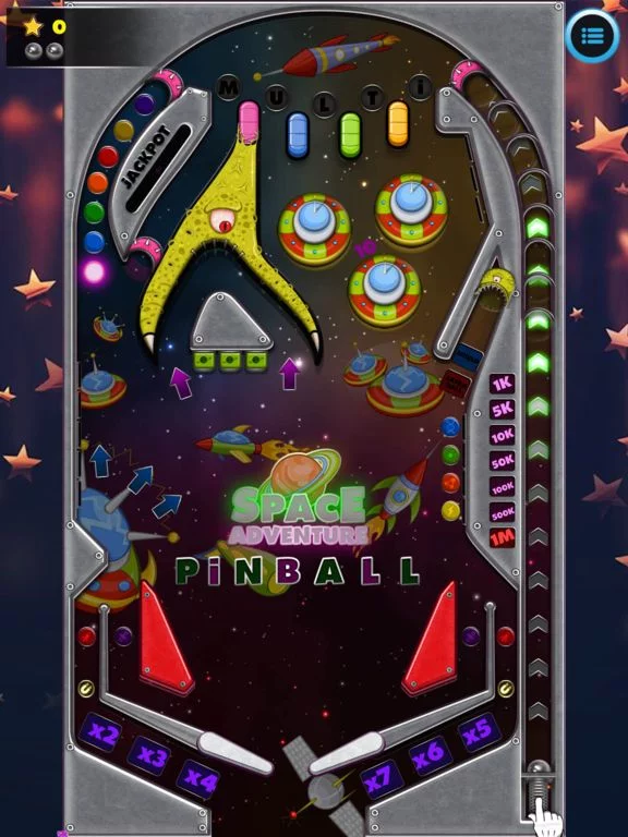 Изображение игры: Pinball Space Adventure