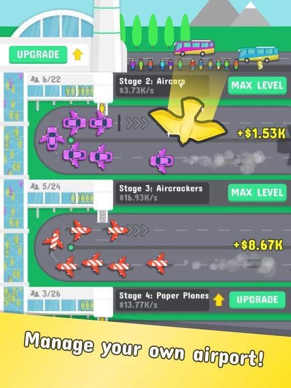 Изображение игры: Plane Factory