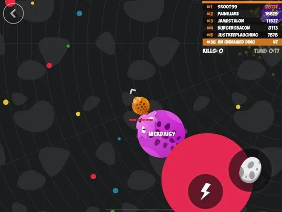 Изображение игры: Dinomite.io