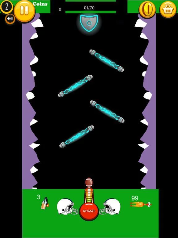 Изображение игры: Shoot American Football - Game Shoot, Throw Ball Touchdown Challenge