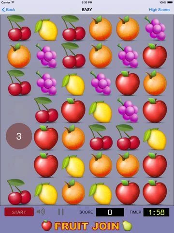 Изображение игры: Fruit Join