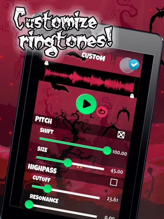 Изображение игры: Scary Halloween Voice Changer – Free Funny Sound.s