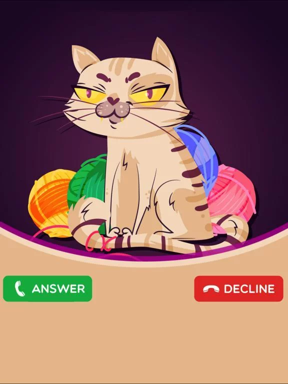Изображение игры: Cat Calling You! Fake Calls