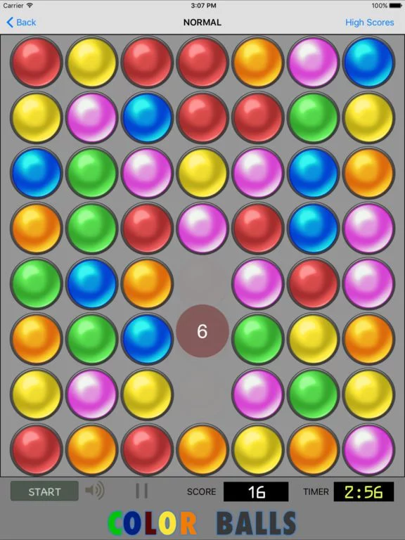 Изображение игры: Color Balls Crush