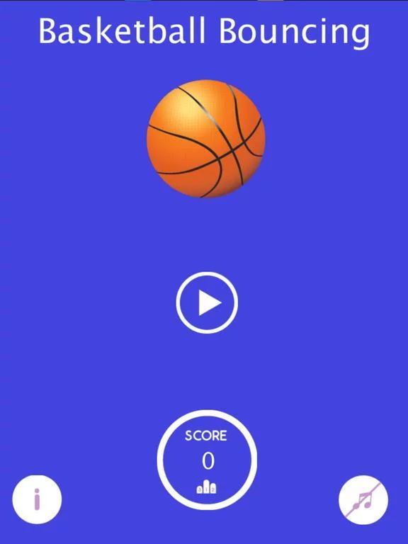 Изображение игры: Basketball Bouncing HD - Bounce BasketBall Challenge Game