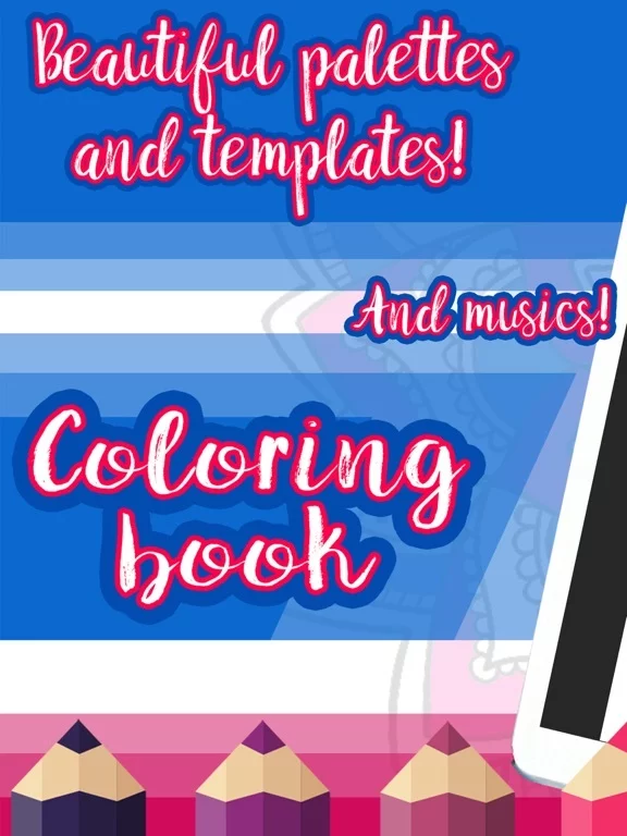Изображение игры: Coloring Book for Kids and Adults – Free Draw.ing