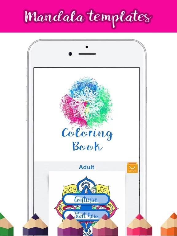 Изображение игры: Coloring Book for Kids and Adults – Free Draw.ing