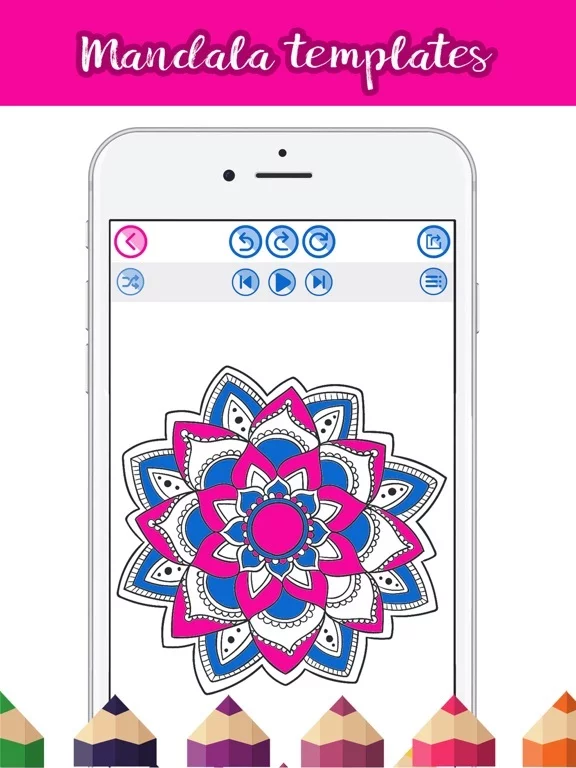 Изображение игры: Coloring Book for Kids and Adults – Free Draw.ing