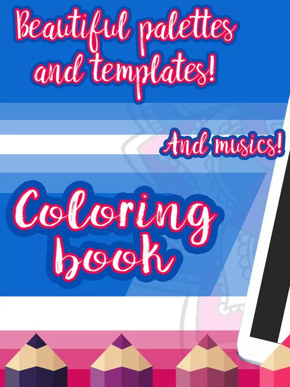 Изображение игры: Coloring Book for Kids and Adults – Free Draw.ing