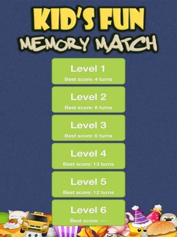 Изображение игры: Kids Fun Memory Match Game!