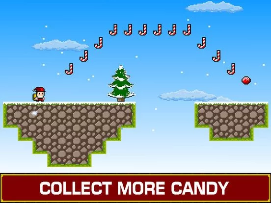 Изображение игры: Santa Jump! Adventure