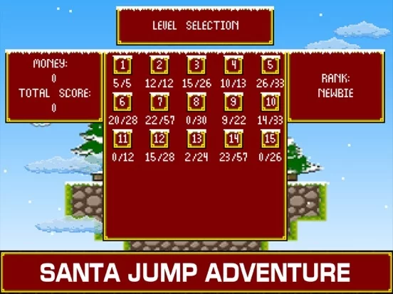 Изображение игры: Santa Jump! Adventure