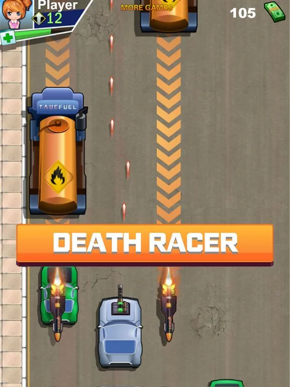 Изображение игры: Death Racer - Revenge Road