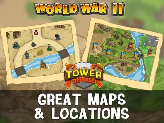 Изображение игры: WWII Tower Defense