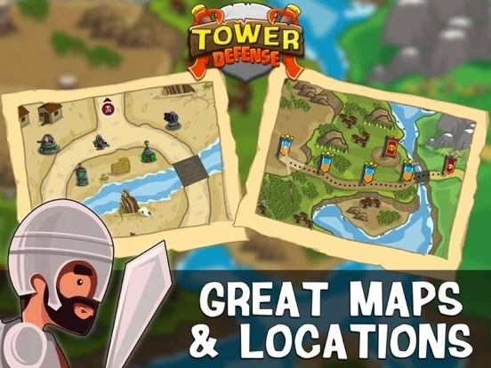 Изображение игры: Desktop Tower Defense!