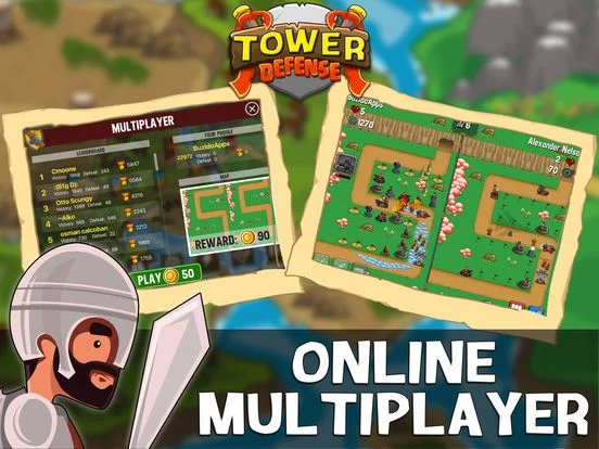 Изображение игры: Desktop Tower Defense!