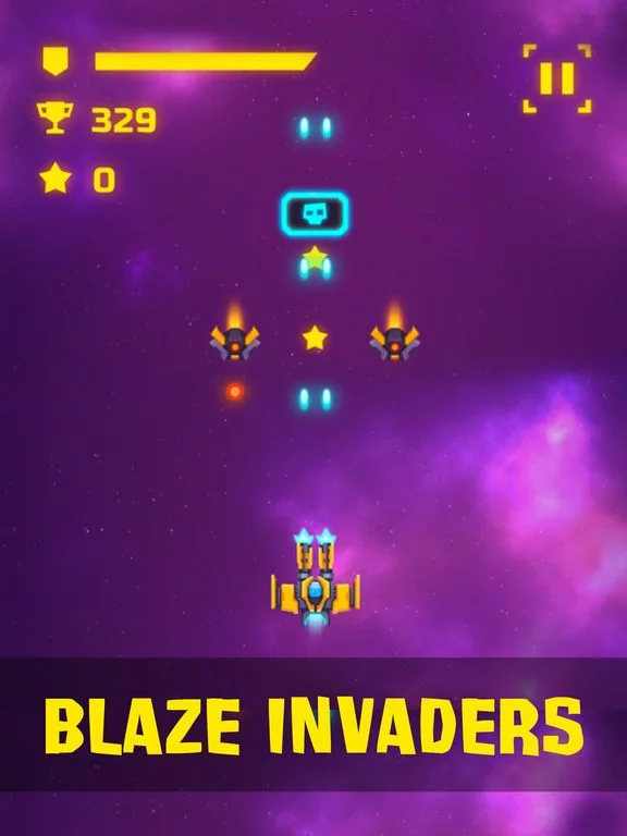 Изображение игры: Galaxy Blaze Invaders