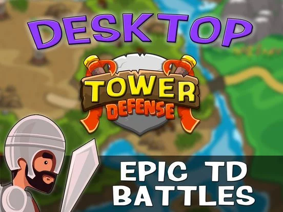 Изображение игры: Desktop Tower Defense!