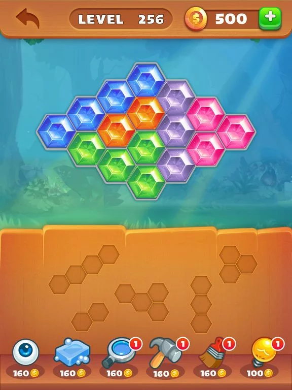 Изображение игры: Hexa Crush-Crazy Block