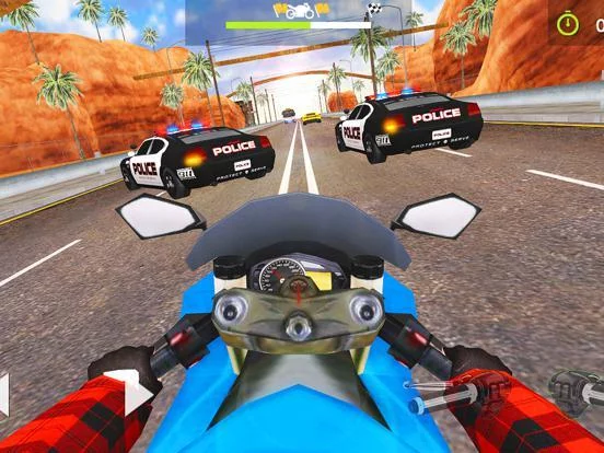 Изображение игры: Moto Traffic Rider 3D Highway