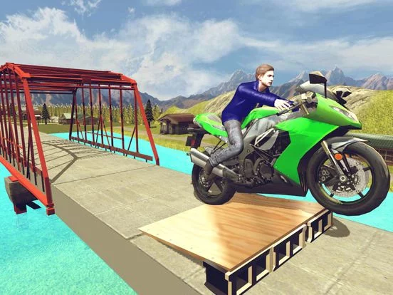 Изображение игры: Moto Hill Racing 3D
