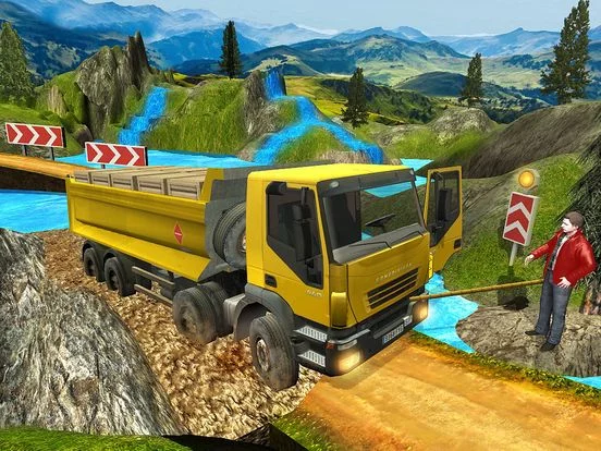 Изображение игры: Truck Driver Transporter