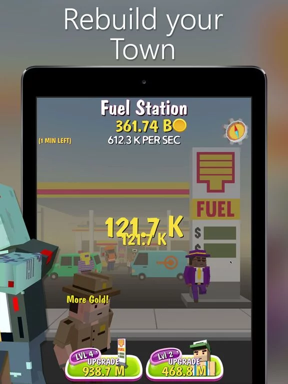 Изображение игры: Zombie City - Clicker Tycoon