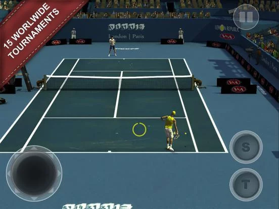 Изображение игры: Cross Court Tennis 2 App