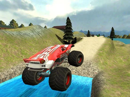 Изображение игры: Monster Truck Hill Racing Offroad Rally