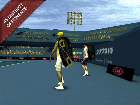 Изображение игры: Cross Court Tennis 2 App