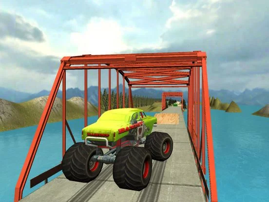 Изображение игры: Monster Truck Hill Racing Offroad Rally