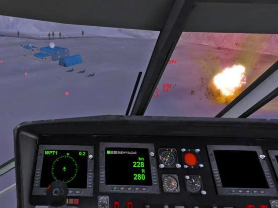 Изображение игры: Helicopter Sim Pro Hellfire