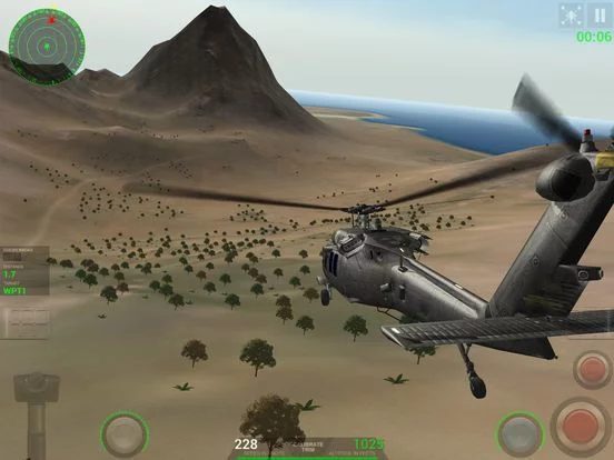 Изображение игры: Helicopter Sim Pro Hellfire
