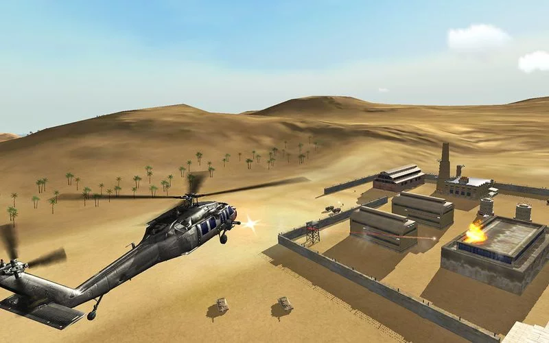 Изображение игры: Helicopter Sim Pro - Hellfire Squadron
