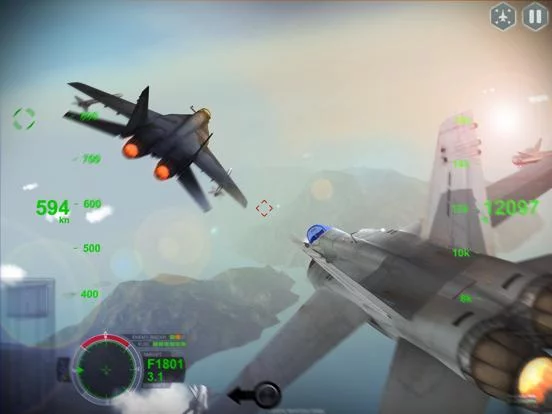 Изображение игры: AirFighters Combat Flight Sim