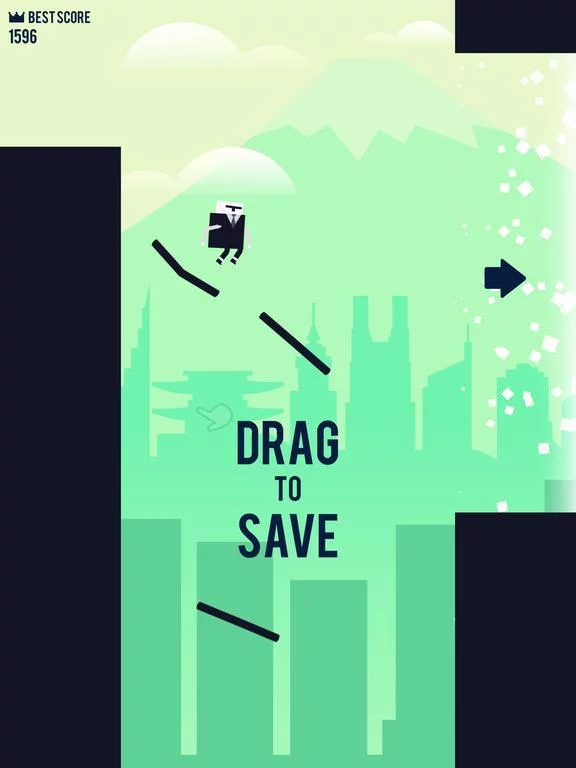 Изображение игры: Trampo Jump