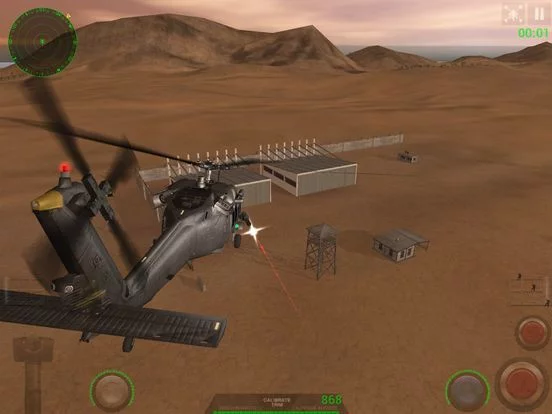 Изображение игры: Helicopter Sim Hellfire