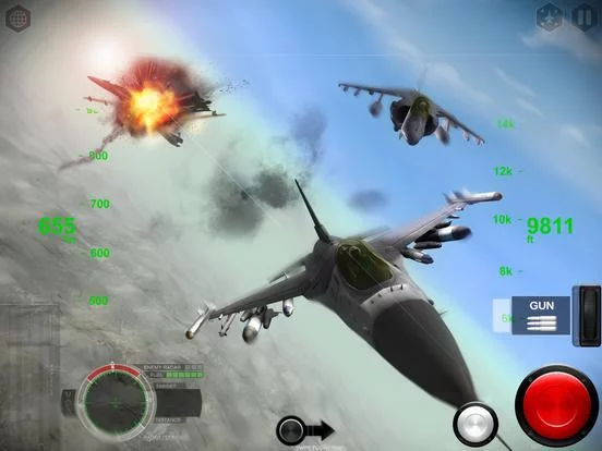 Изображение игры: AirFighters Combat Flight Sim