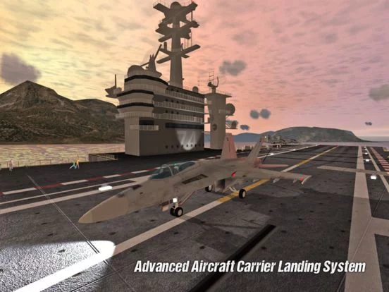Изображение игры: Carrier Landings