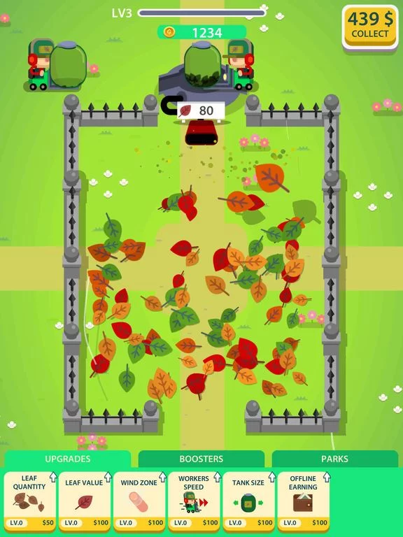 Изображение игры: Leaf Factory Idle